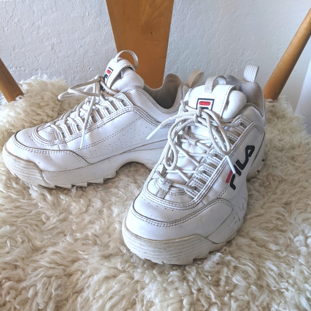 Fila Disruptor white chunky Dad Sneakers